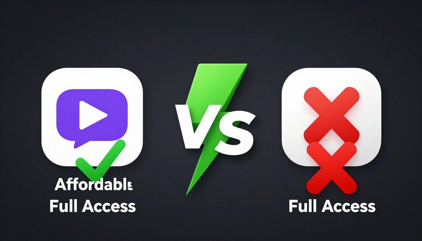 YouTube thumbnail marketing style. "VS" comparison layout.
Seo Analytic Tools Group Buy logo