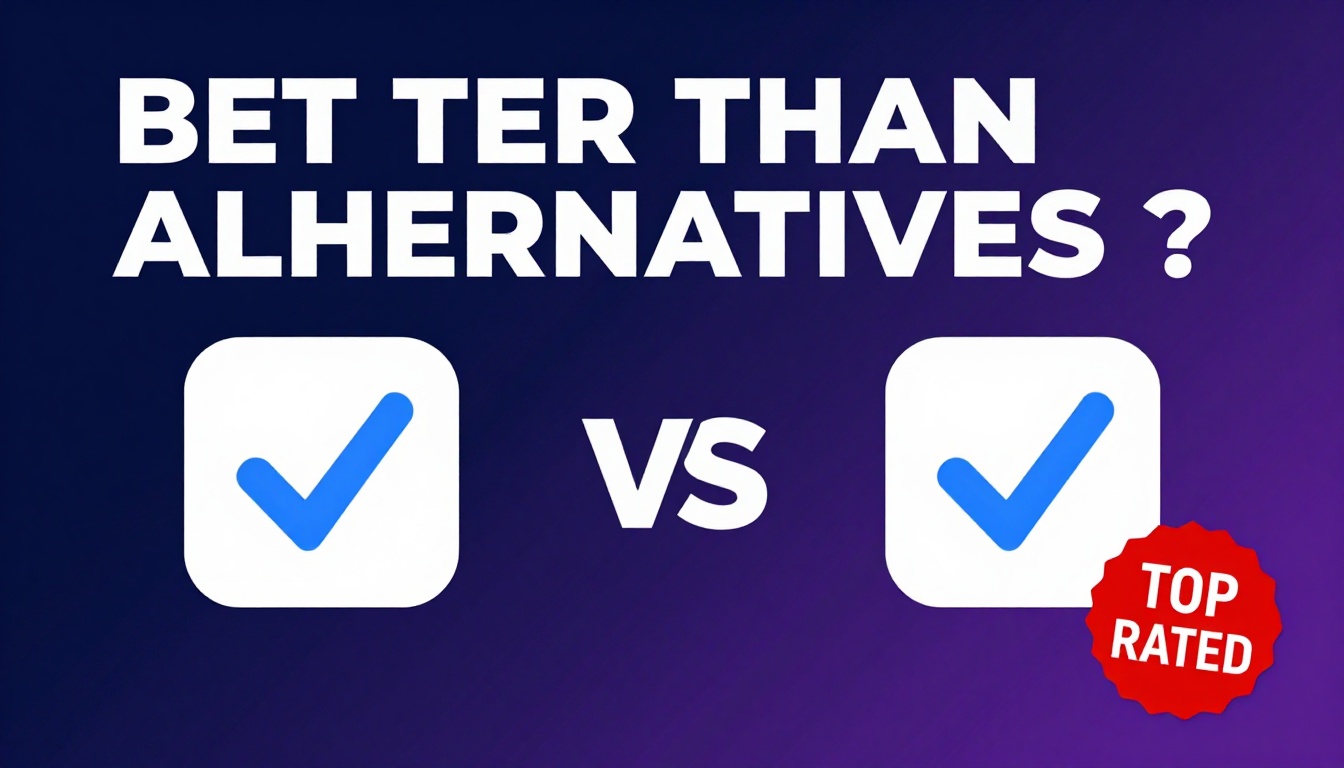 YouTube thumbnail marketing style. Bold text "BETTER THAN ALTERNATIVES?"
Seo Tools Pack icon