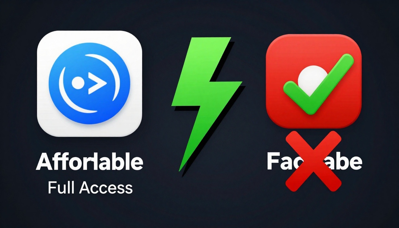 YouTube thumbnail marketing style. "VS" comparison layout.
Surfer Seo Group Buy logo/icon on