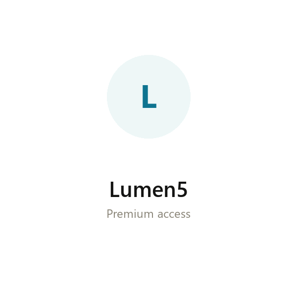Lumen5 group buy access