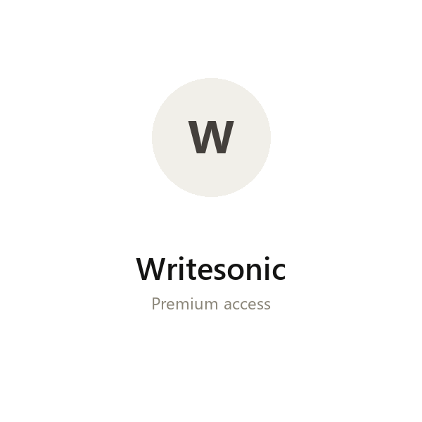 Writesonic group buy access