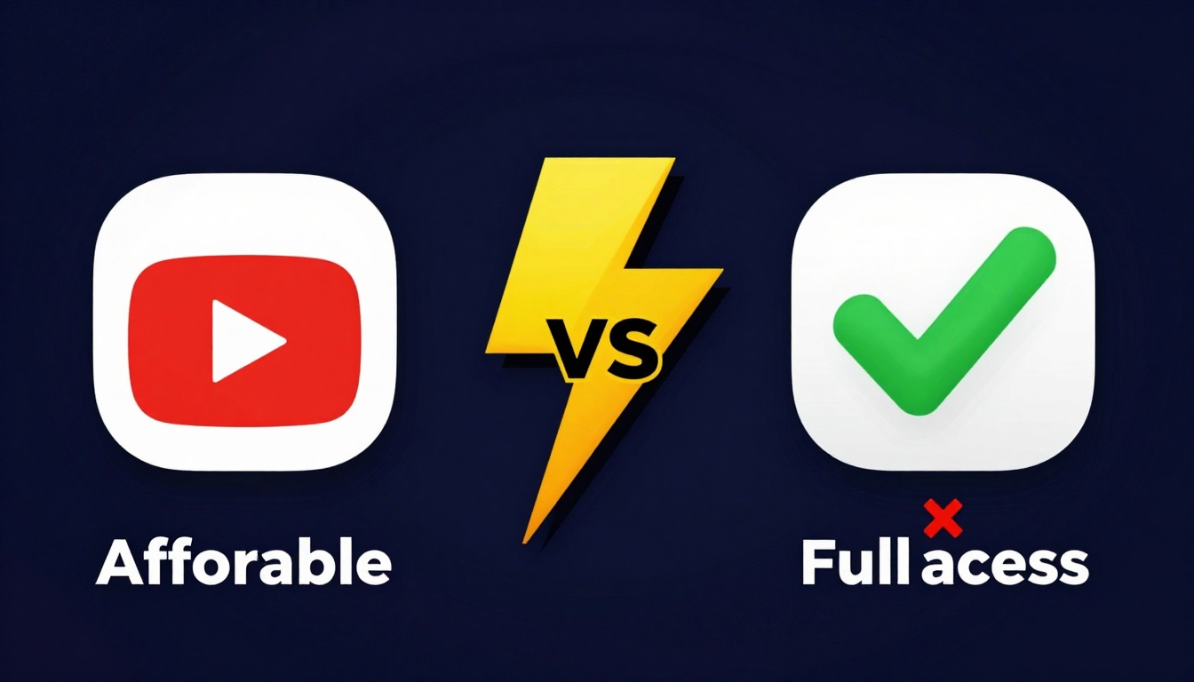 YouTube thumbnail marketing style. "VS" comparison layout.
Working Group Buy Seo Tools logo/