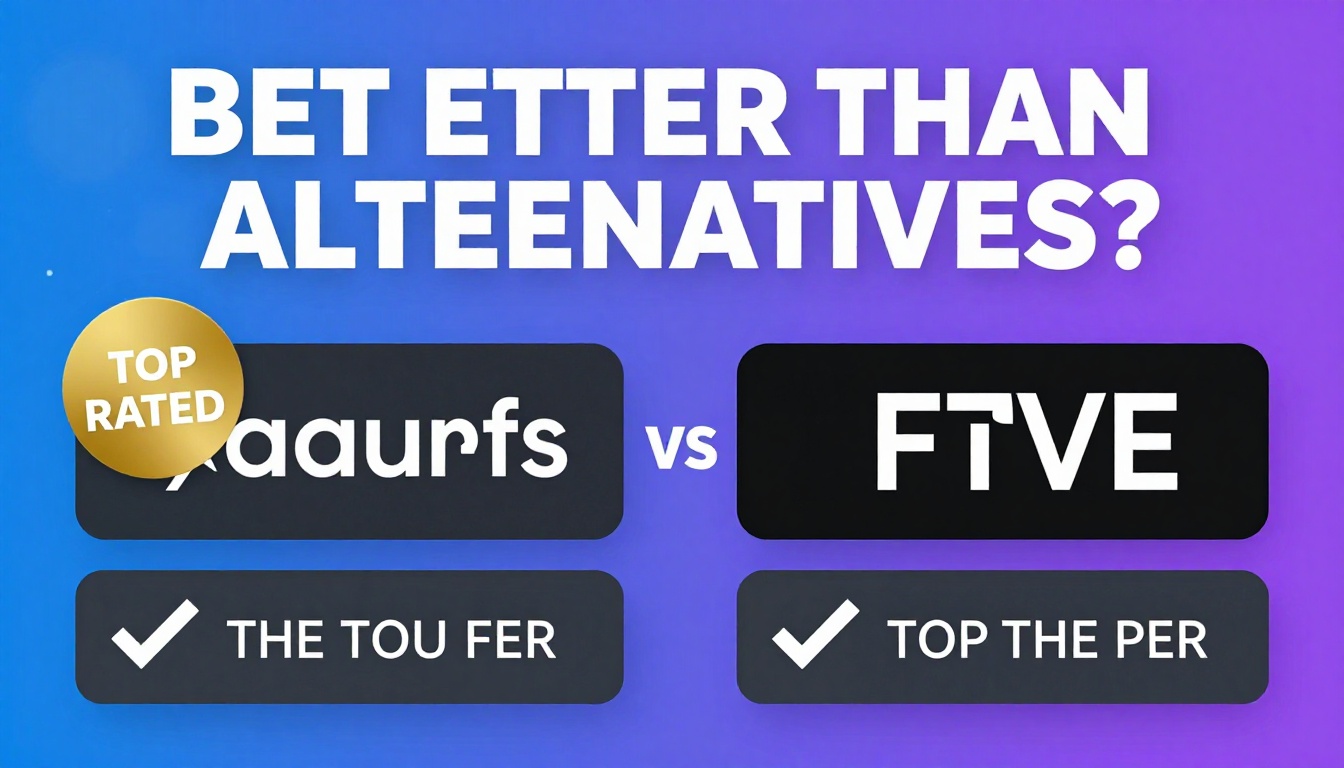 YouTube thumbnail marketing style. Bold text "BETTER THAN ALTERNATIVES?"
Ahrefs Alternatives