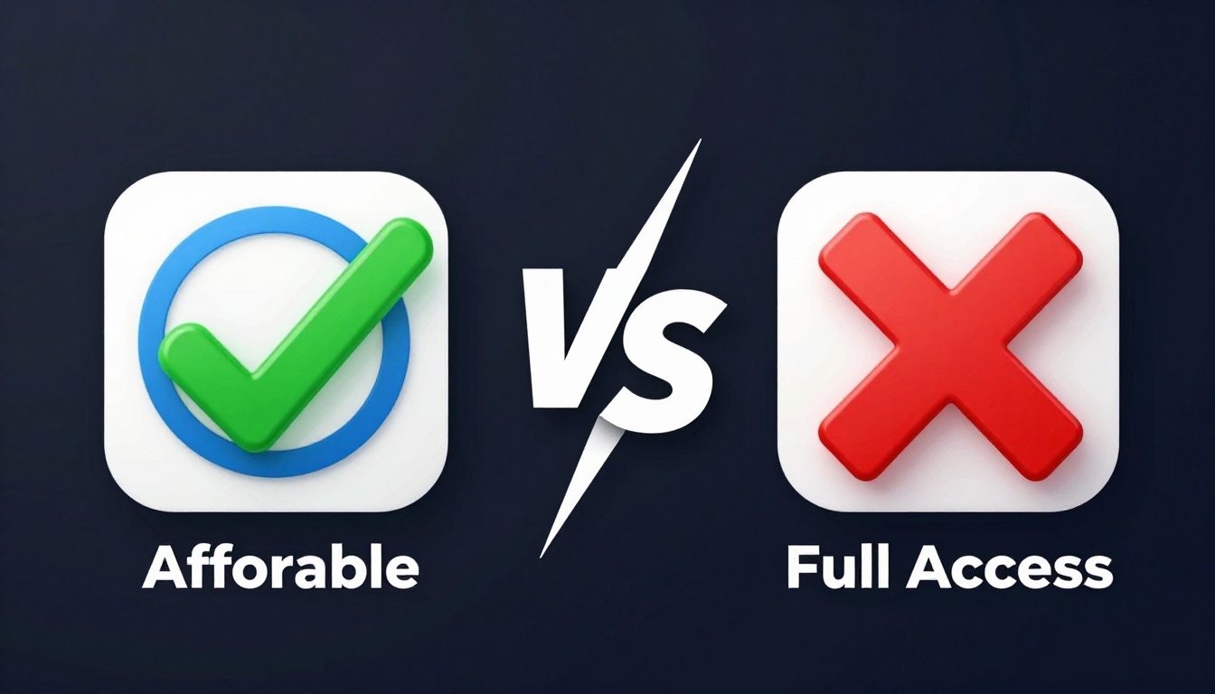 YouTube thumbnail marketing style. "VS" comparison layout.
Best Seo Group Buy Service logo/i