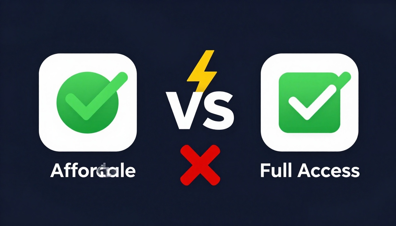 YouTube thumbnail marketing style. "VS" comparison layout.
Seo Group Buy Tools Review logo/i