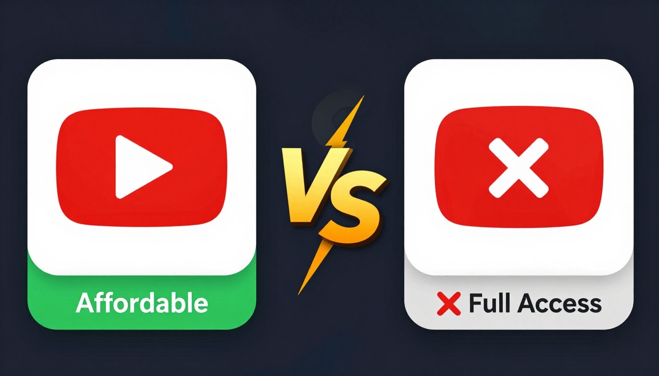 YouTube thumbnail marketing style. "VS" comparison layout.
Seo Tools Group Buy Review logo/i