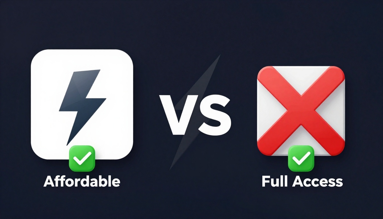 YouTube thumbnail marketing style. "VS" comparison layout.
Viral Launch Group Buy logo/icon 