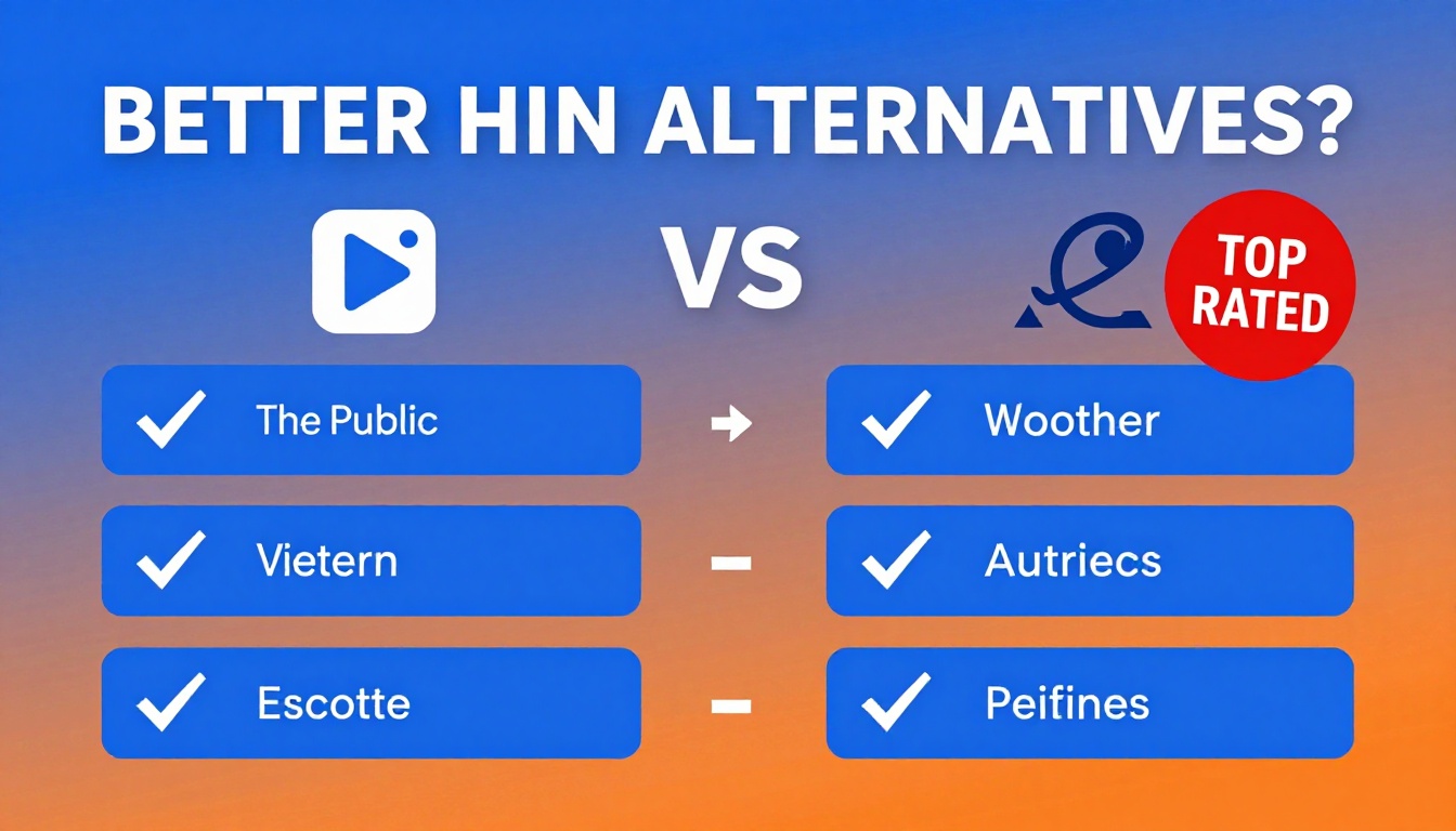 YouTube thumbnail marketing style. Bold text "BETTER THAN ALTERNATIVES?"
Answer The Public A