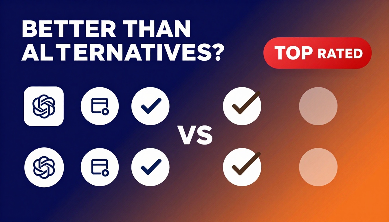 YouTube thumbnail marketing style. Bold text "BETTER THAN ALTERNATIVES?"
Chatgpt Family Plan