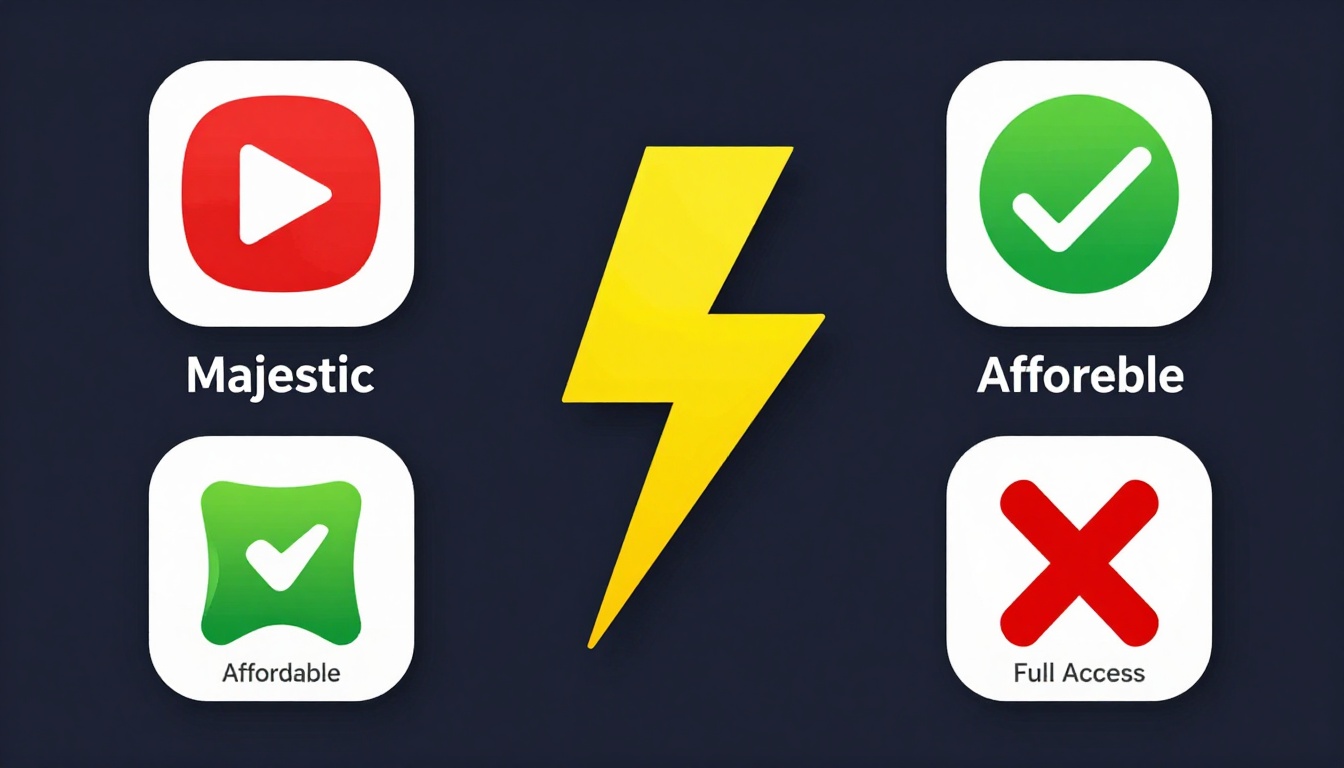YouTube thumbnail marketing style. "VS" comparison layout.
Majestic Seo Ahrefs Group Buy log
