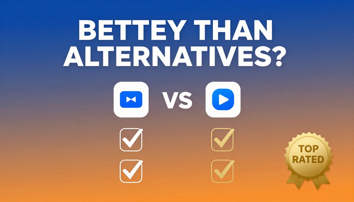 YouTube thumbnail marketing style. Bold text "BETTER THAN ALTERNATIVES?"
Moz Vs Ahrefs icon 