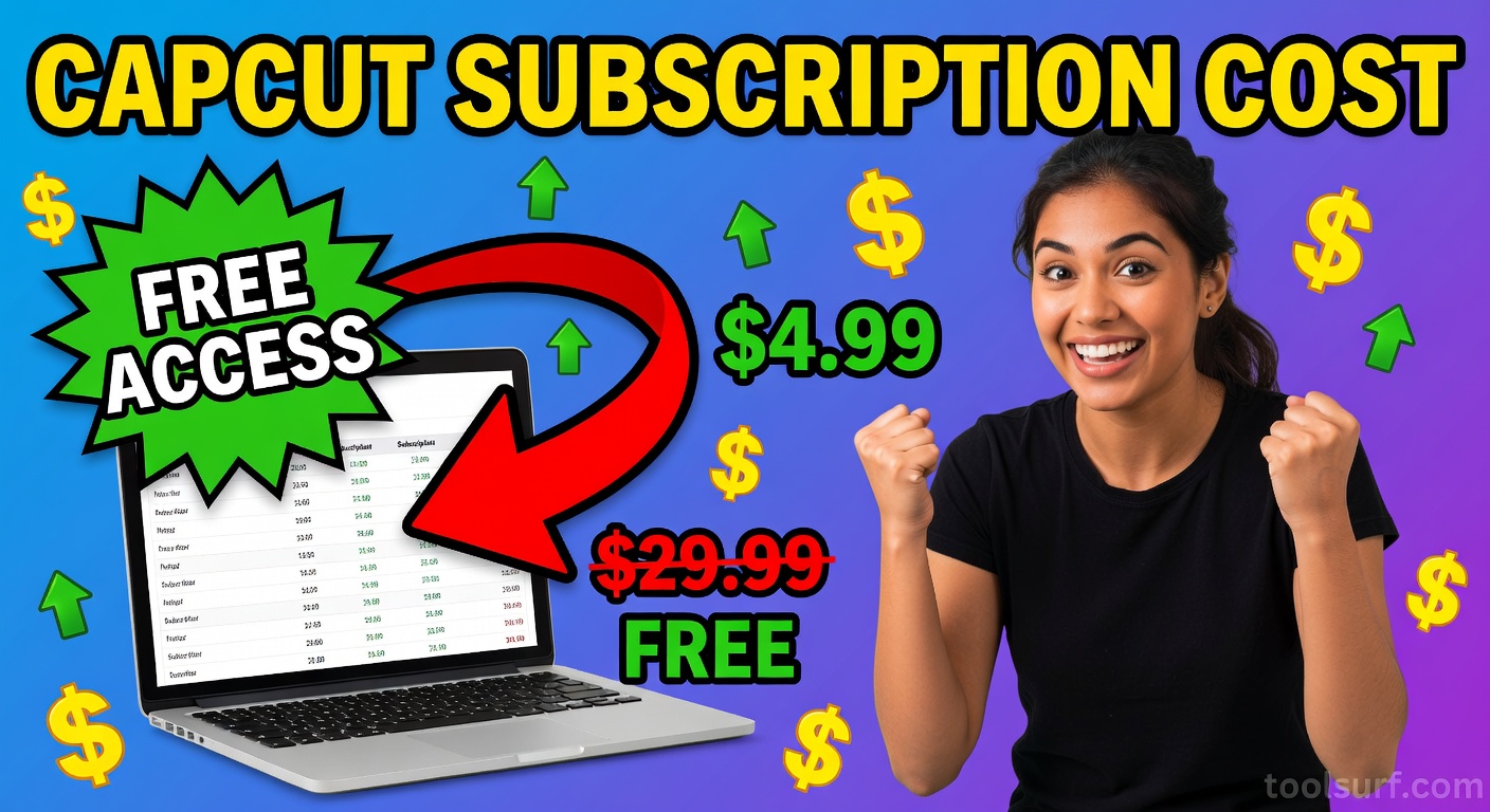 YouTube thumbnail style blog featured image, 16:9 landscape. Large bold yellow blocky text with blac