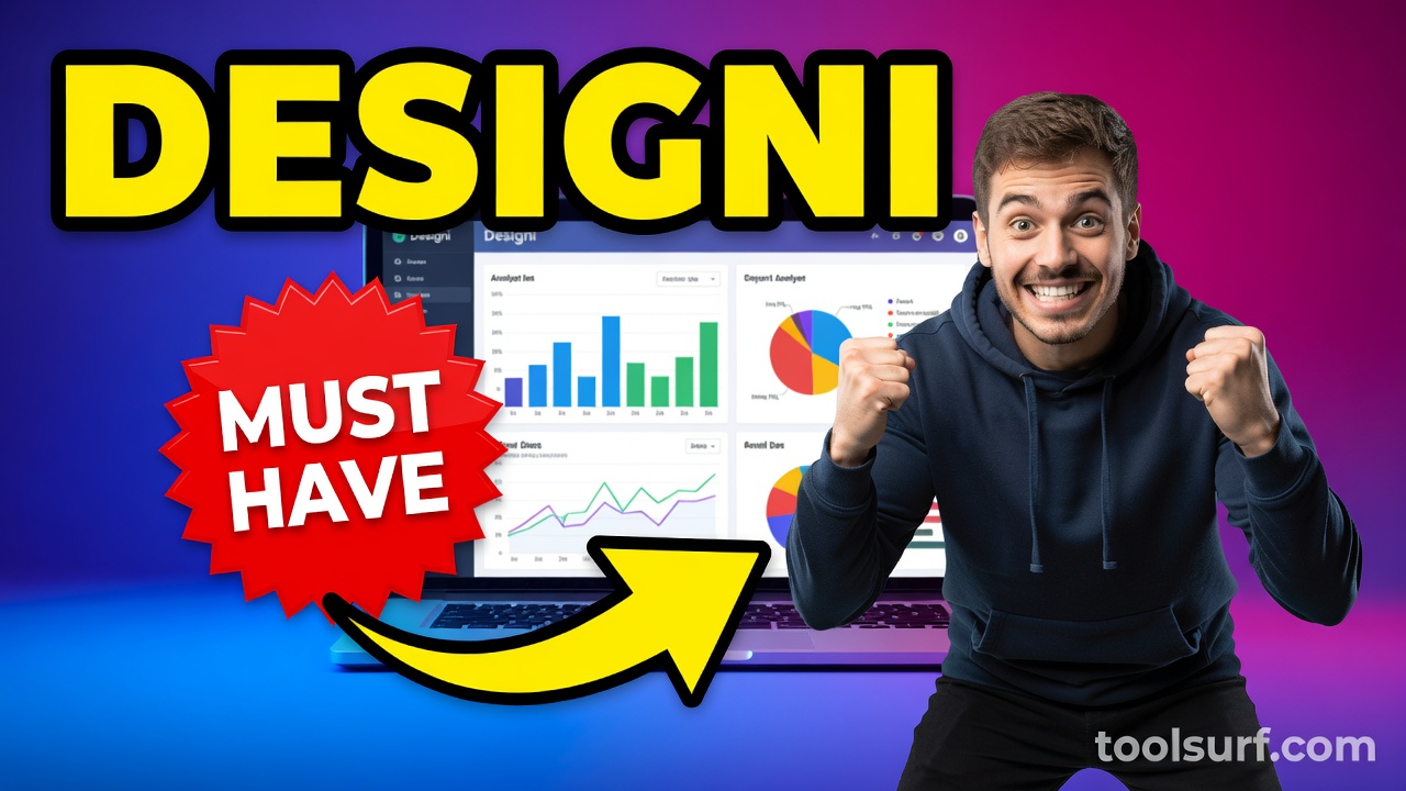 YouTube thumbnail style blog featured image, 16:9 landscape. Large bold yellow blocky text with blac