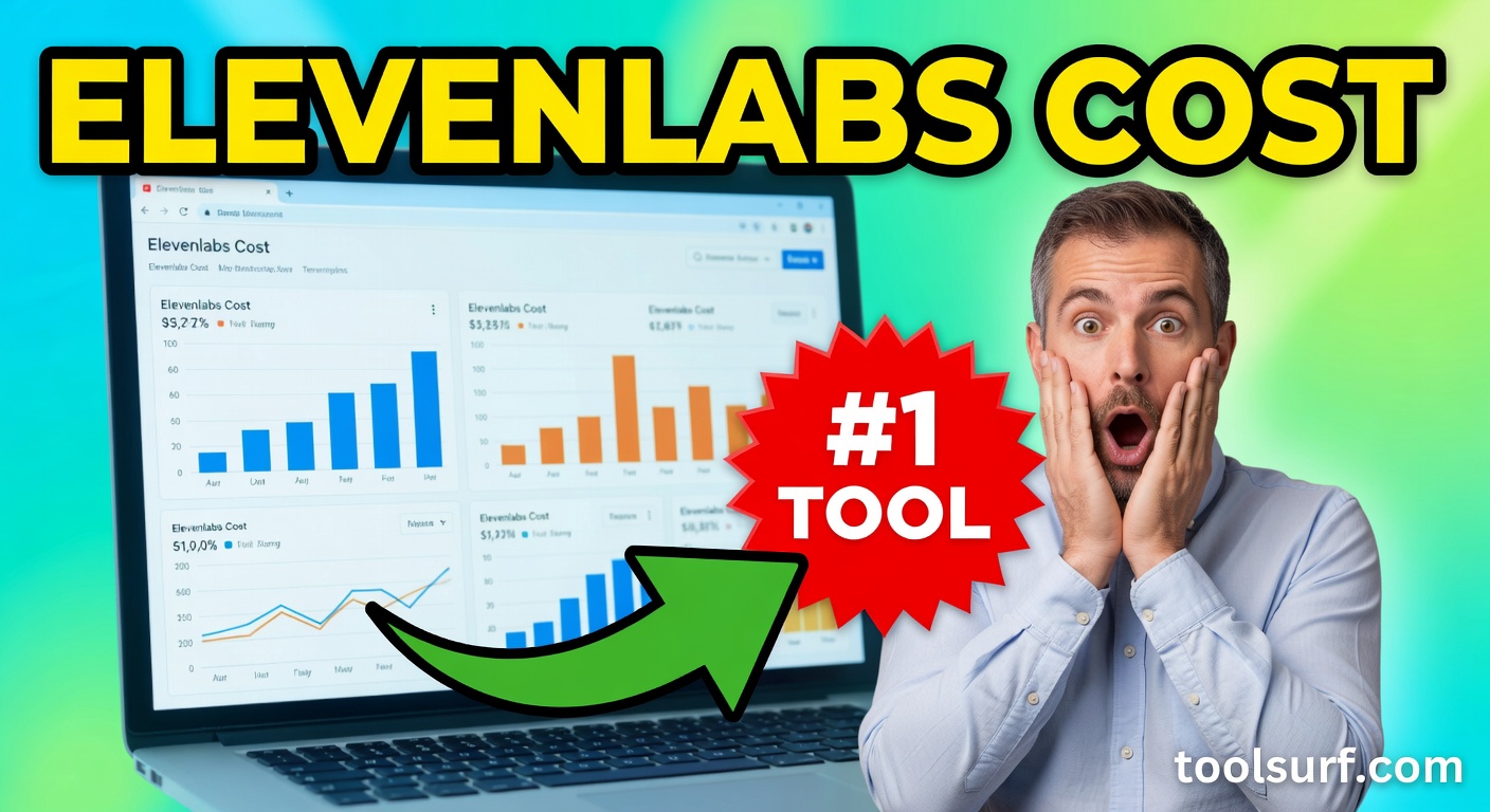 YouTube thumbnail style blog featured image, 16:9 landscape. Large bold yellow blocky text with blac