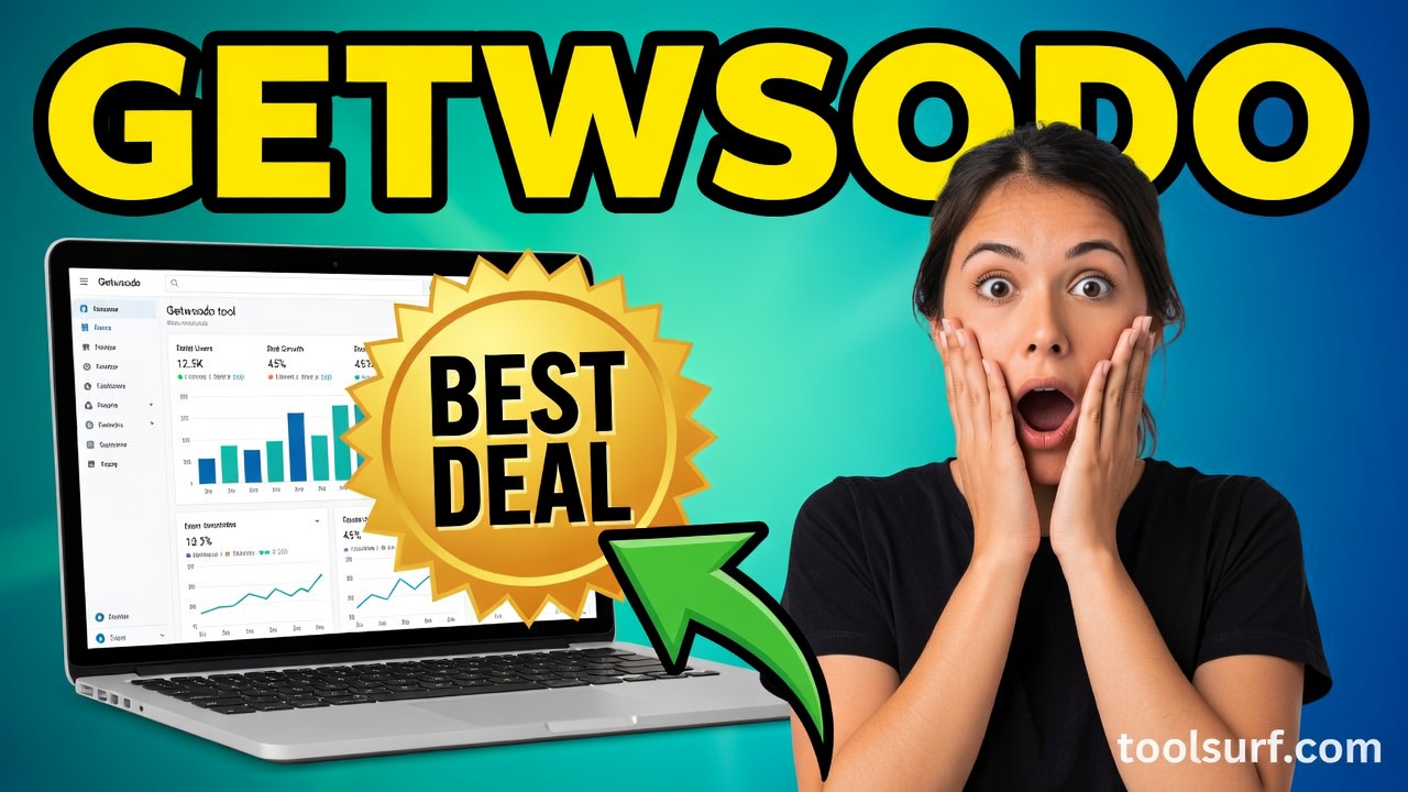 YouTube thumbnail style blog featured image, 16:9 landscape. Large bold yellow blocky text with blac
