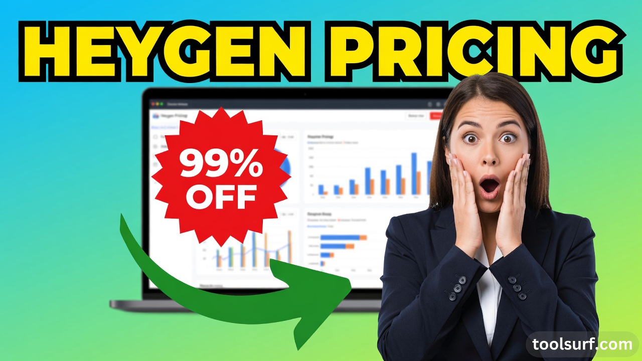 YouTube thumbnail style blog featured image, 16:9 landscape. Large bold yellow blocky text with blac