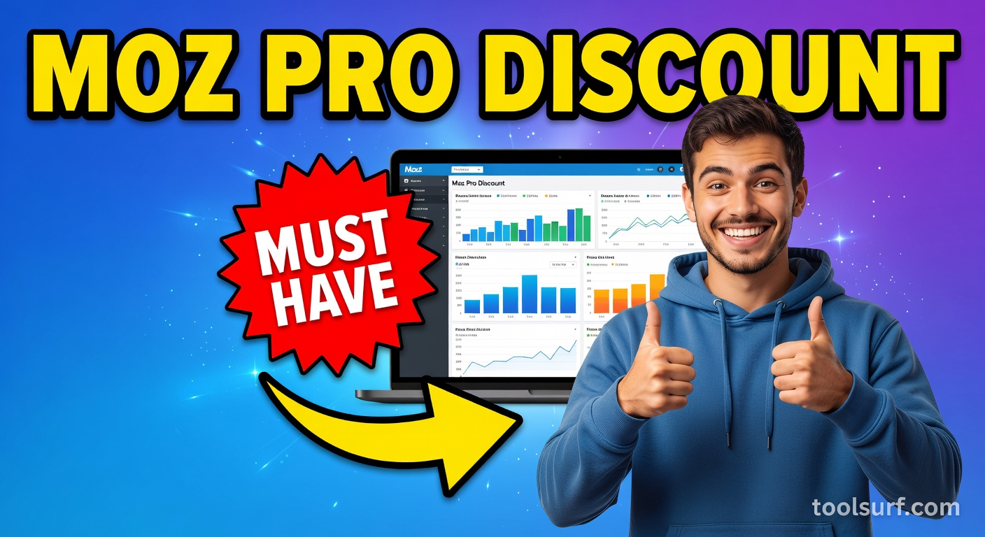 YouTube thumbnail style blog featured image, 16:9 landscape. Large bold yellow blocky text with blac