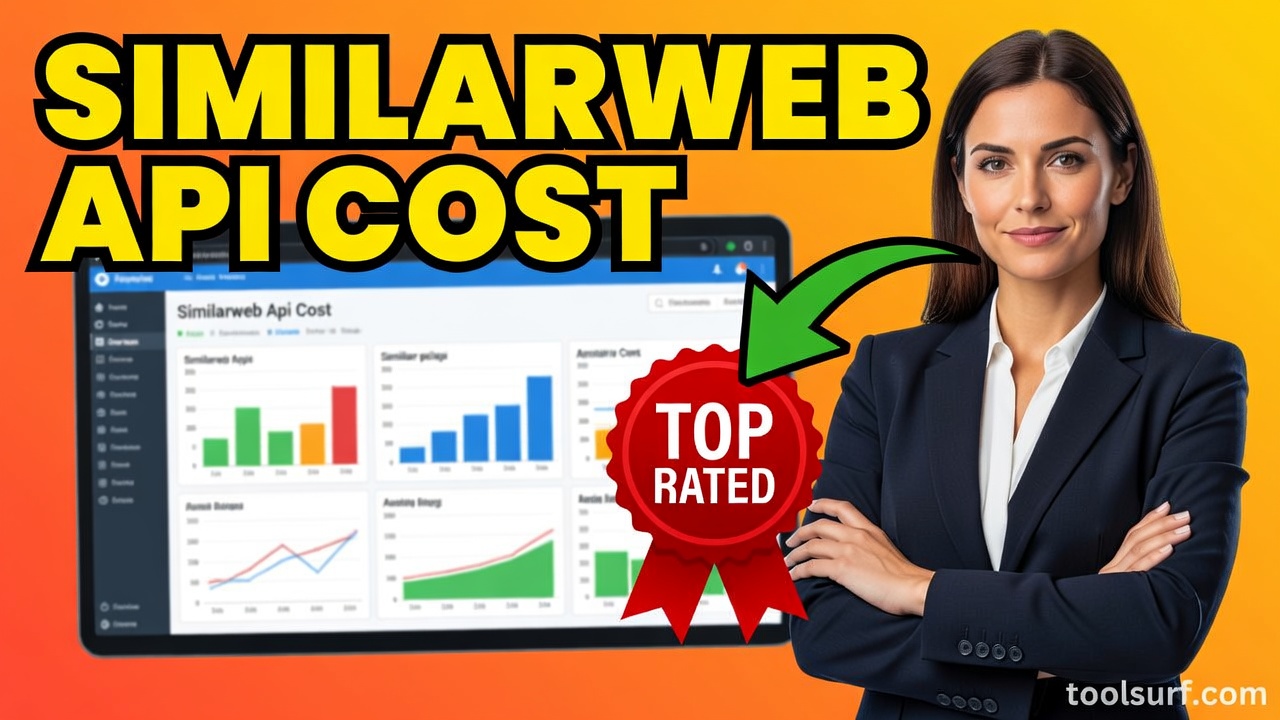 YouTube thumbnail style blog featured image, 16:9 landscape. Large bold yellow blocky text with blac