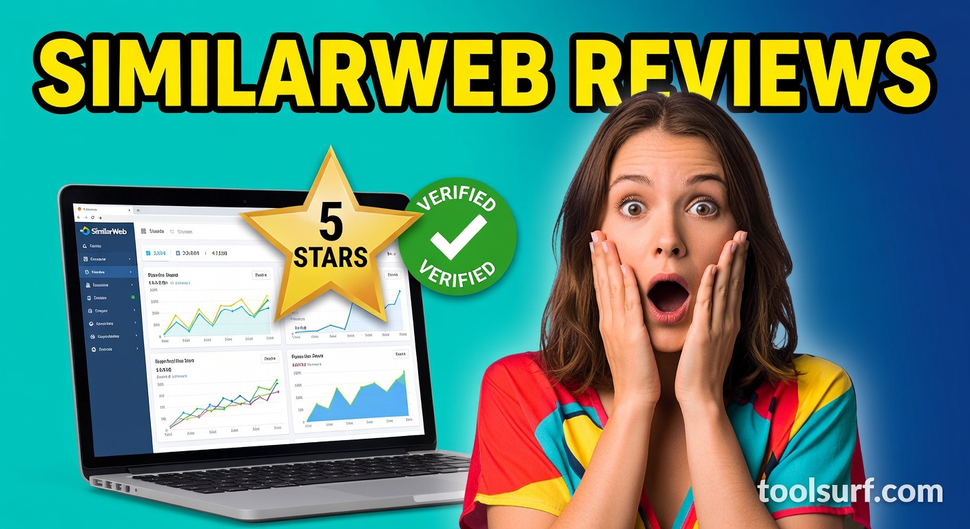 YouTube thumbnail style blog featured image, 16:9 landscape. Large bold yellow blocky text with blac