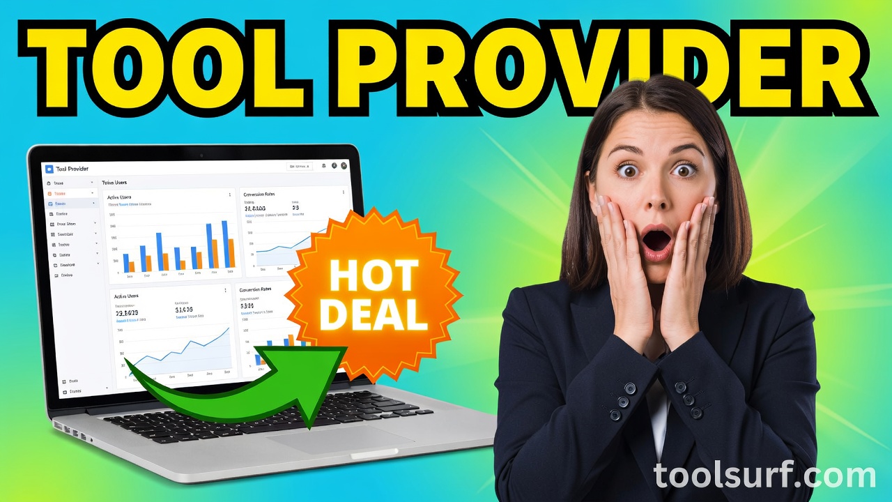 YouTube thumbnail style blog featured image, 16:9 landscape. Large bold yellow blocky text with blac