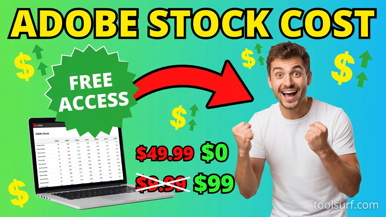 YouTube thumbnail style blog featured image, 16:9 landscape. Large bold yellow blocky text with blac