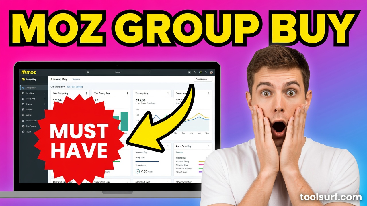 YouTube thumbnail style blog featured image, 16:9 landscape. Large bold yellow blocky text with blac