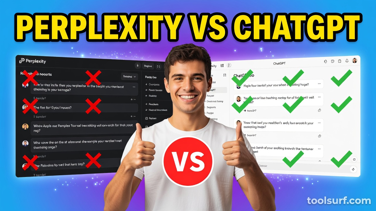 YouTube thumbnail style blog featured image, 16:9 landscape. Large bold yellow blocky text with blac