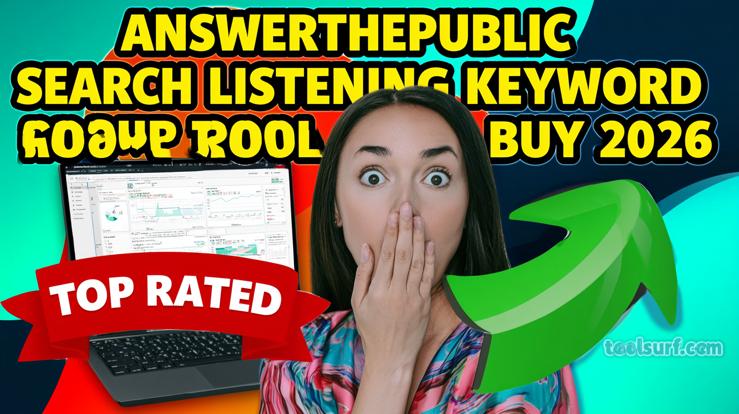 YouTube thumbnail style blog featured image, 16:9 landscape. Large bold yellow blocky text with blac