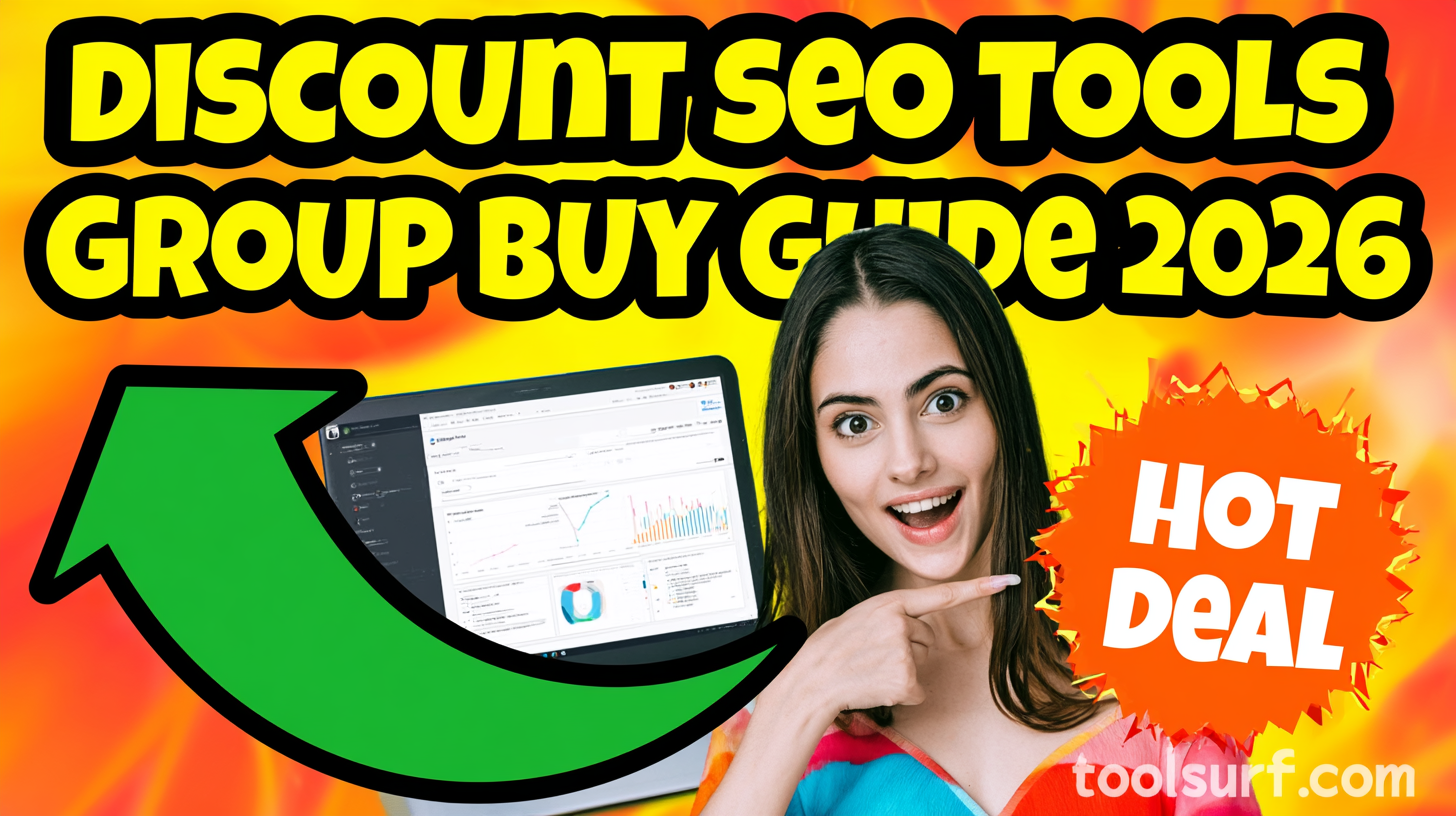 YouTube thumbnail style blog featured image, 16:9 landscape. Large bold yellow blocky text with blac