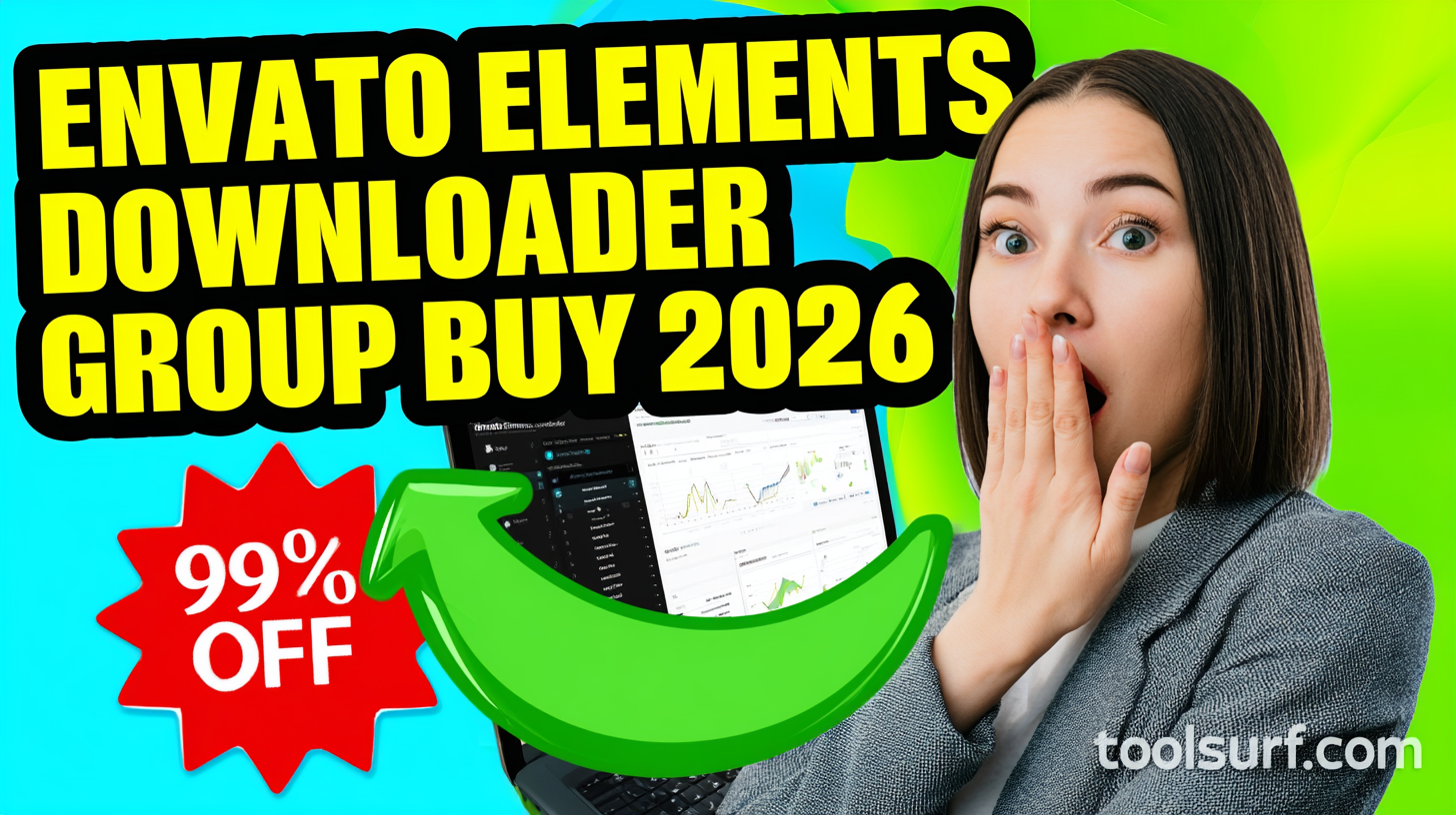 YouTube thumbnail style blog featured image, 16:9 landscape. Large bold yellow blocky text with blac