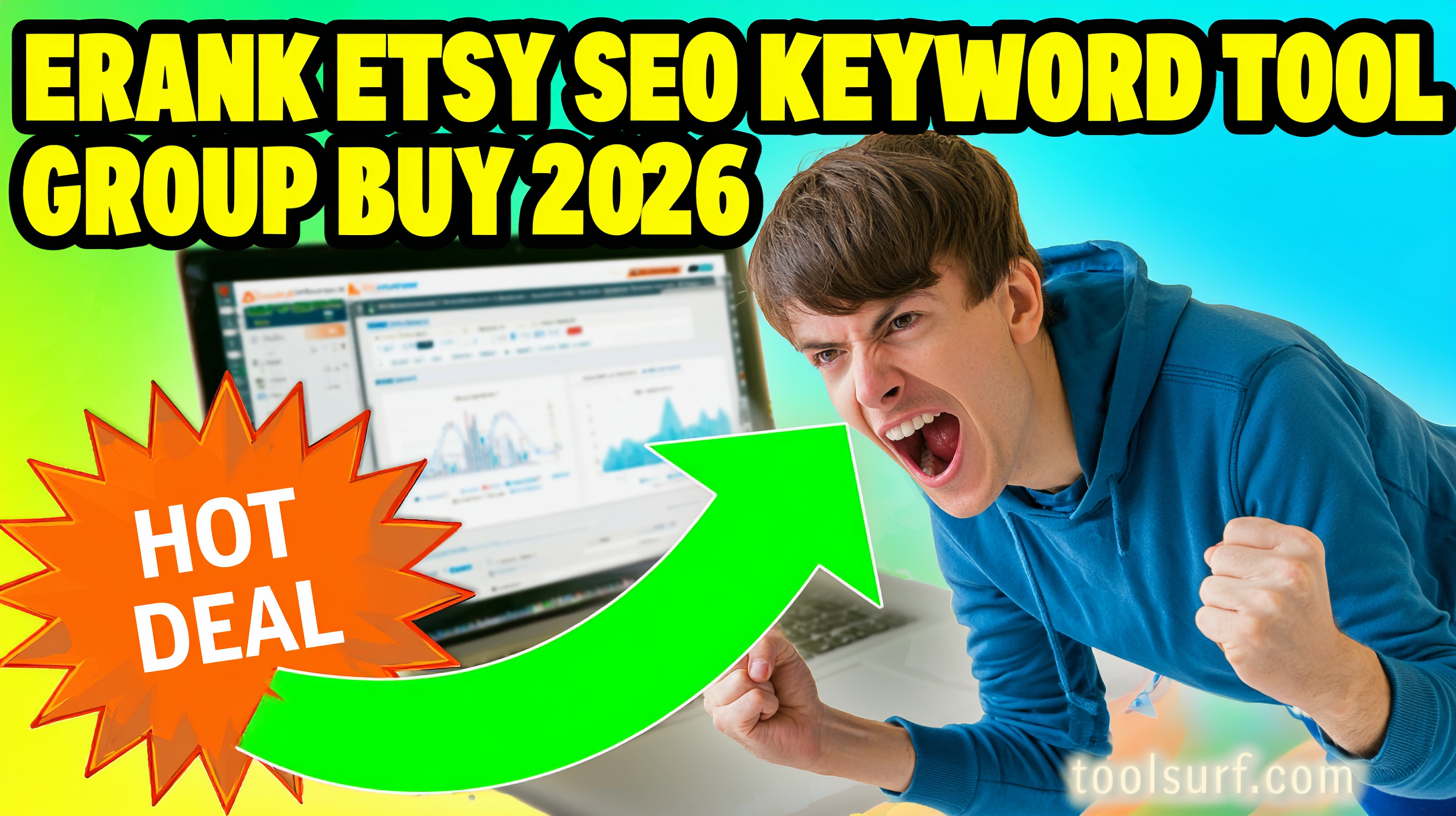 YouTube thumbnail style blog featured image, 16:9 landscape. Large bold yellow blocky text with blac