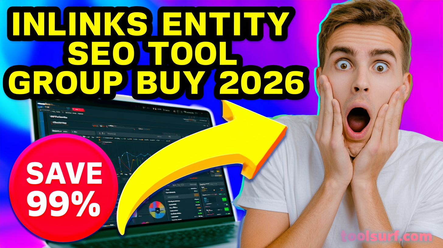 YouTube thumbnail style blog featured image, 16:9 landscape. Large bold yellow blocky text with blac