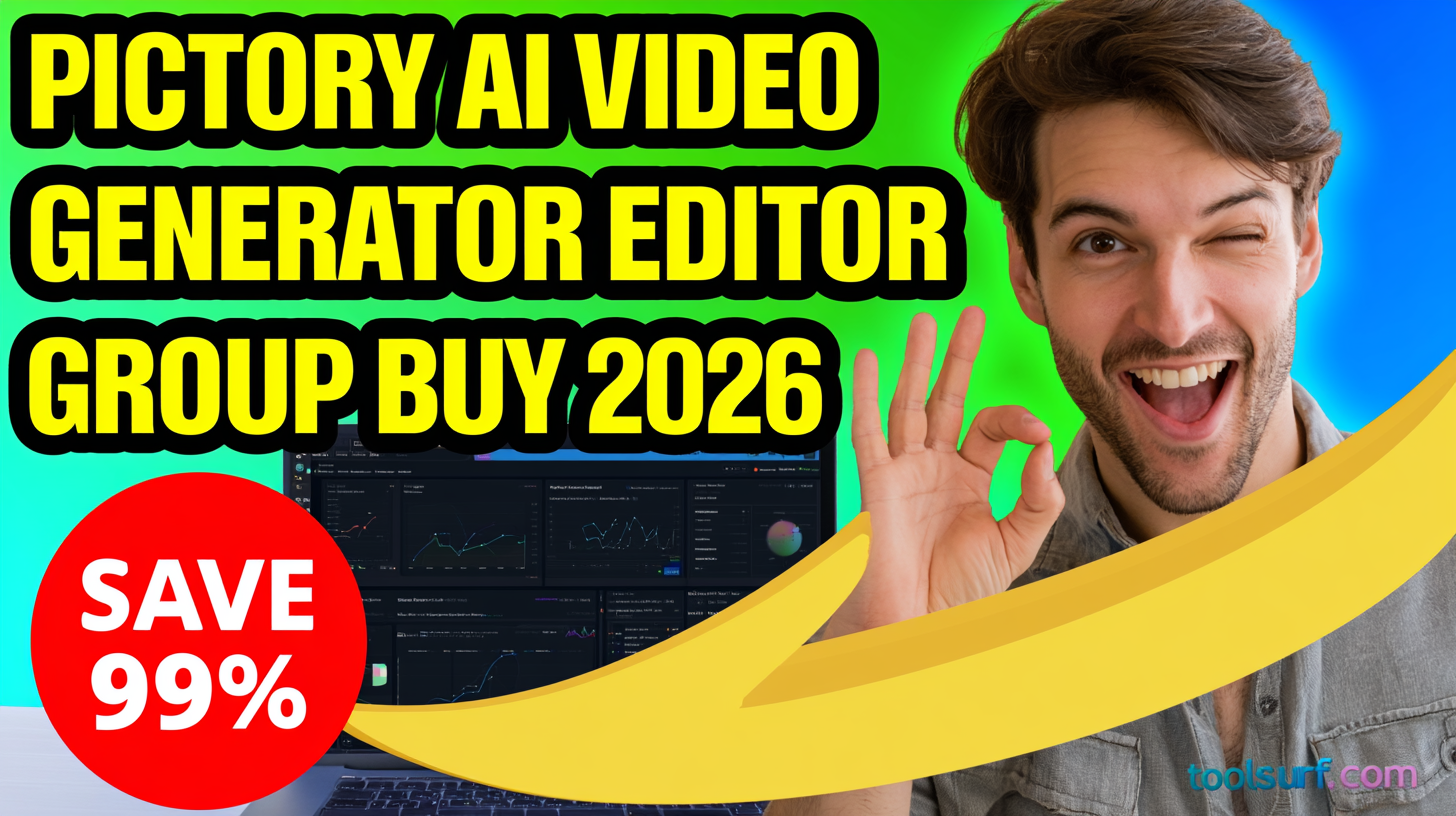 YouTube thumbnail style blog featured image, 16:9 landscape. Large bold yellow blocky text with blac