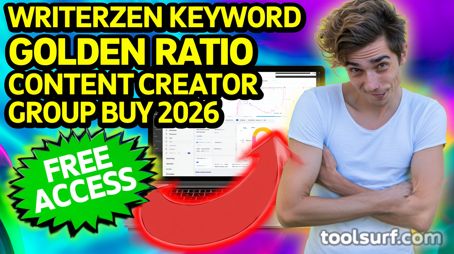 YouTube thumbnail style blog featured image, 16:9 landscape. Large bold yellow blocky text with blac