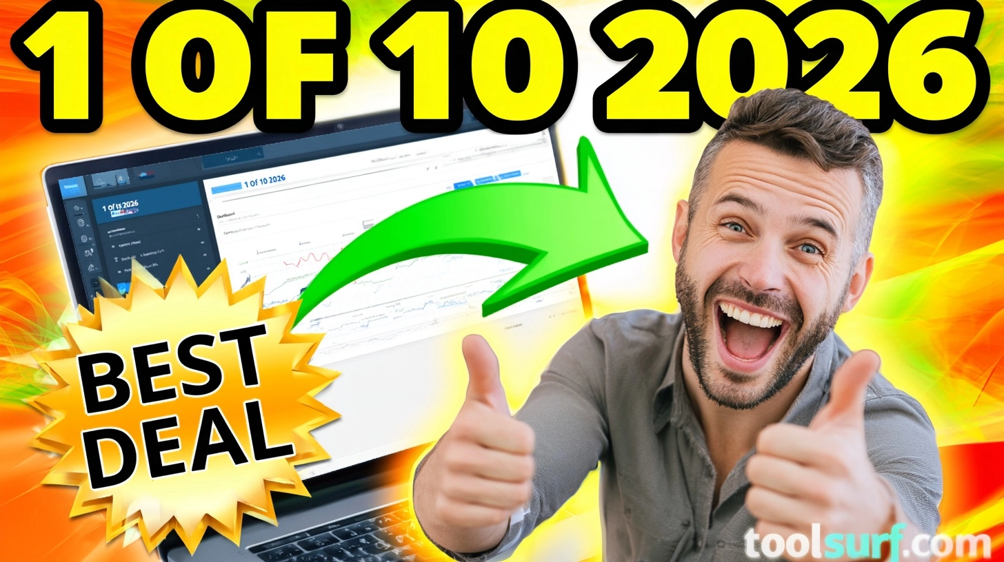 YouTube thumbnail style blog featured image, 16:9 landscape. Large bold yellow blocky text with blac