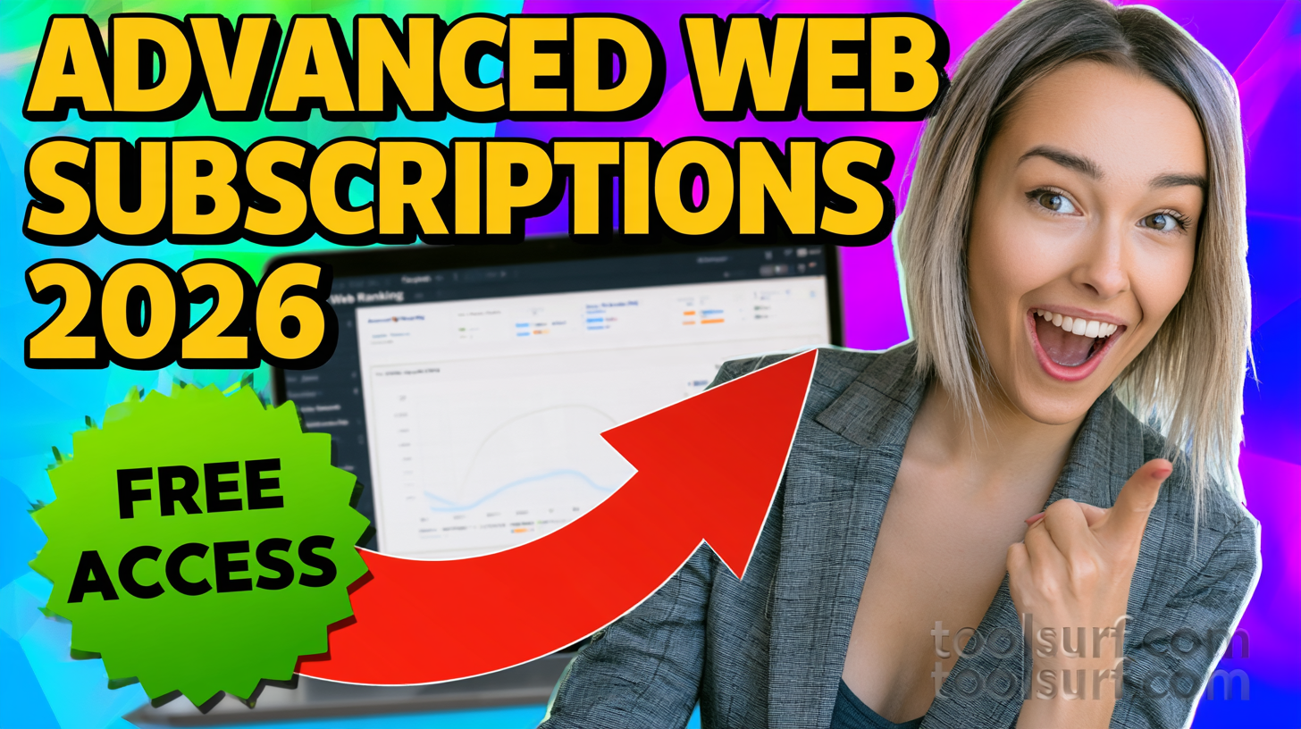 YouTube thumbnail style blog featured image, 16:9 landscape. Large bold yellow blocky text with blac