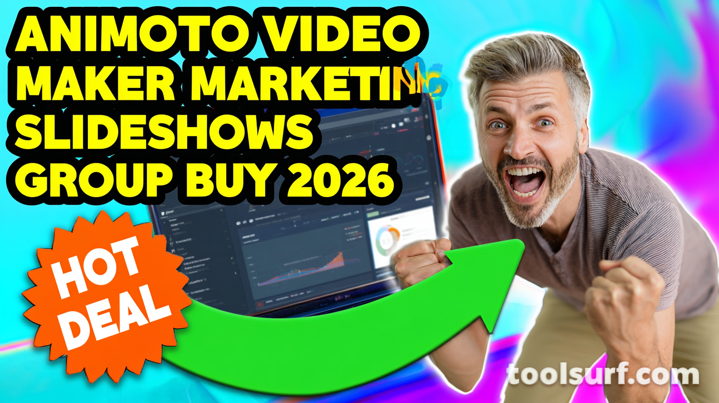 YouTube thumbnail style blog featured image, 16:9 landscape. Large bold yellow blocky text with blac