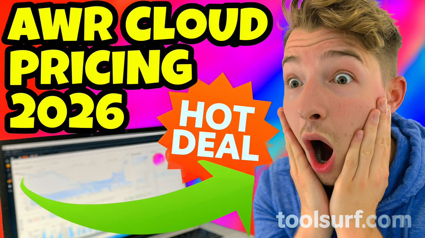 YouTube thumbnail style blog featured image, 16:9 landscape. Large bold yellow blocky text with blac