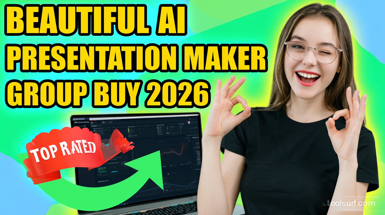 YouTube thumbnail style blog featured image, 16:9 landscape. Large bold yellow blocky text with blac