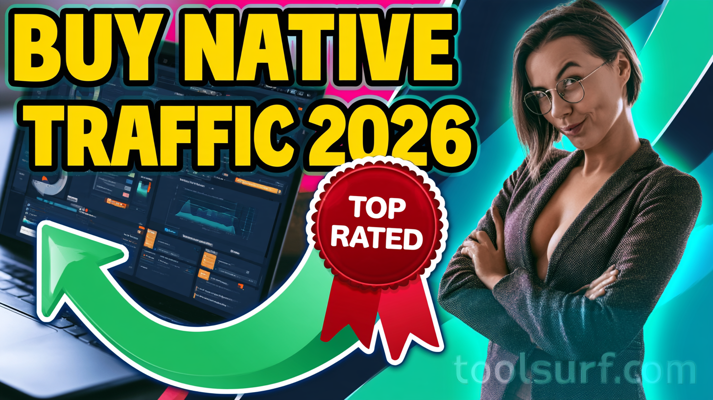 YouTube thumbnail style blog featured image, 16:9 landscape. Large bold yellow blocky text with blac