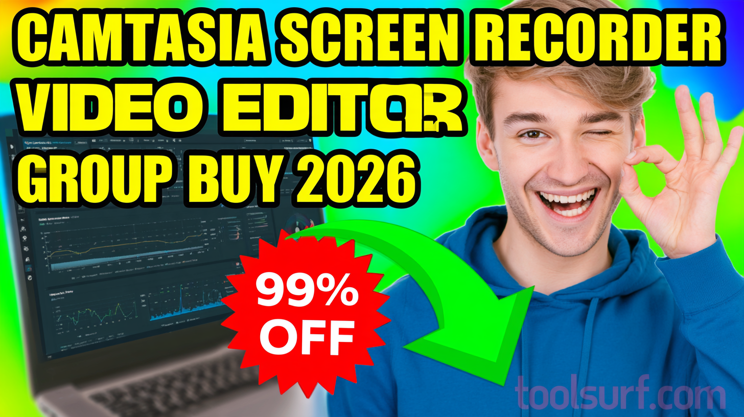 YouTube thumbnail style blog featured image, 16:9 landscape. Large bold yellow blocky text with blac