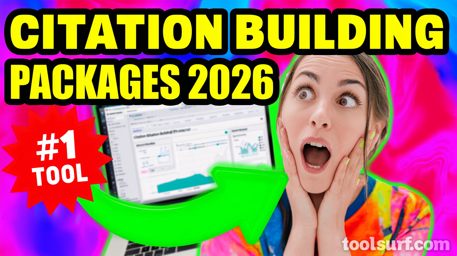 YouTube thumbnail style blog featured image, 16:9 landscape. Large bold yellow blocky text with blac