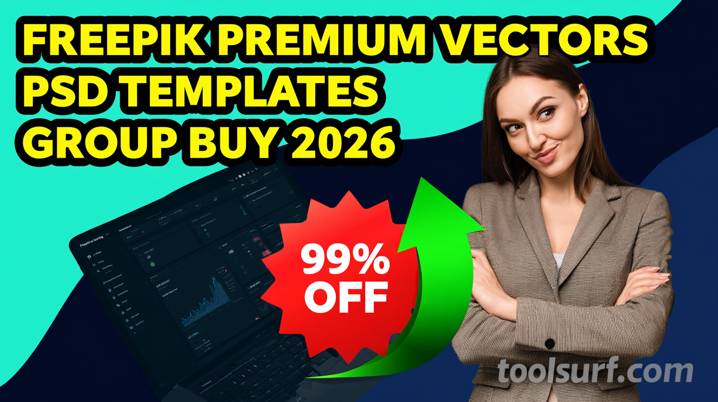 YouTube thumbnail style blog featured image, 16:9 landscape. Large bold yellow blocky text with blac
