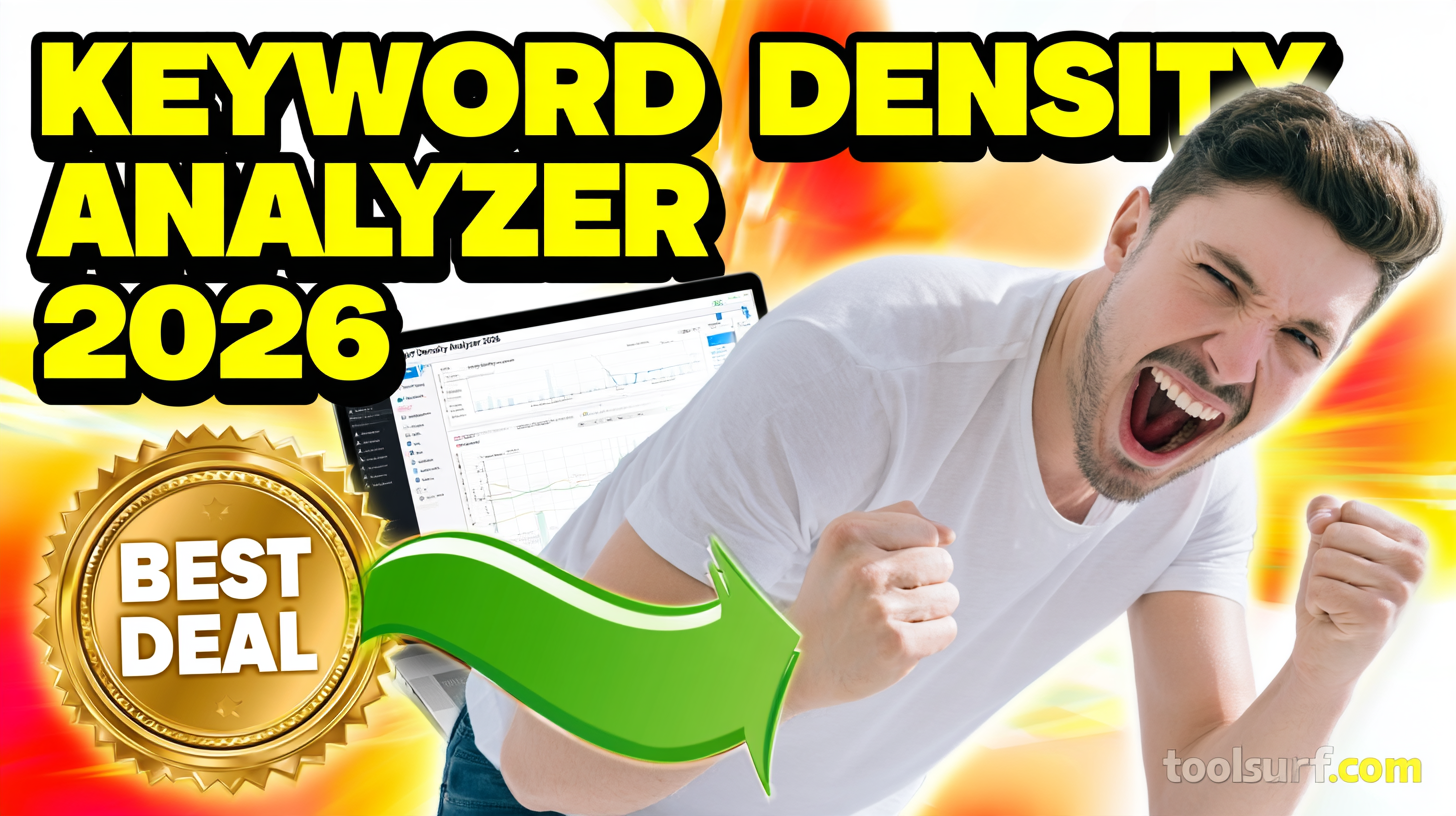 YouTube thumbnail style blog featured image, 16:9 landscape. Large bold yellow blocky text with blac