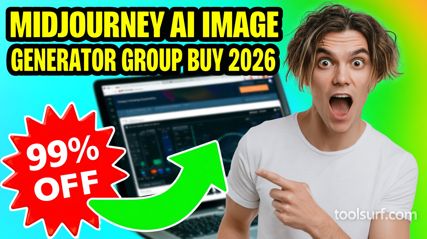 YouTube thumbnail style blog featured image, 16:9 landscape. Large bold yellow blocky text with blac
