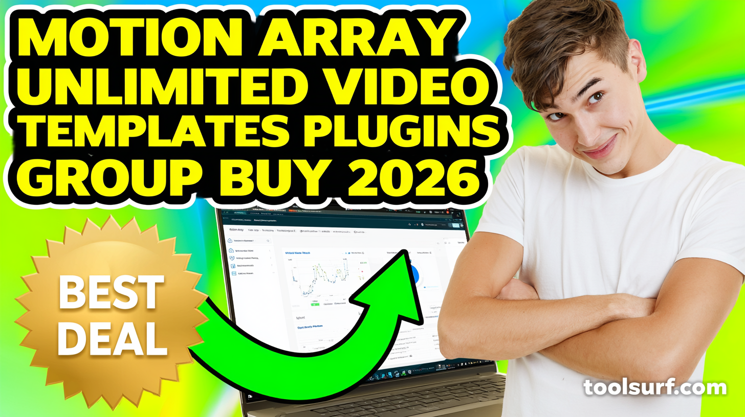 YouTube thumbnail style blog featured image, 16:9 landscape. Large bold yellow blocky text with blac