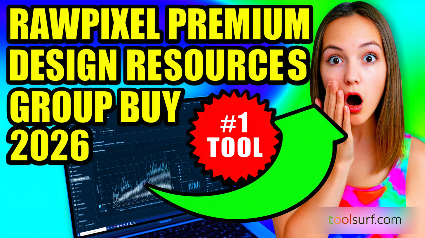 YouTube thumbnail style blog featured image, 16:9 landscape. Large bold yellow blocky text with blac