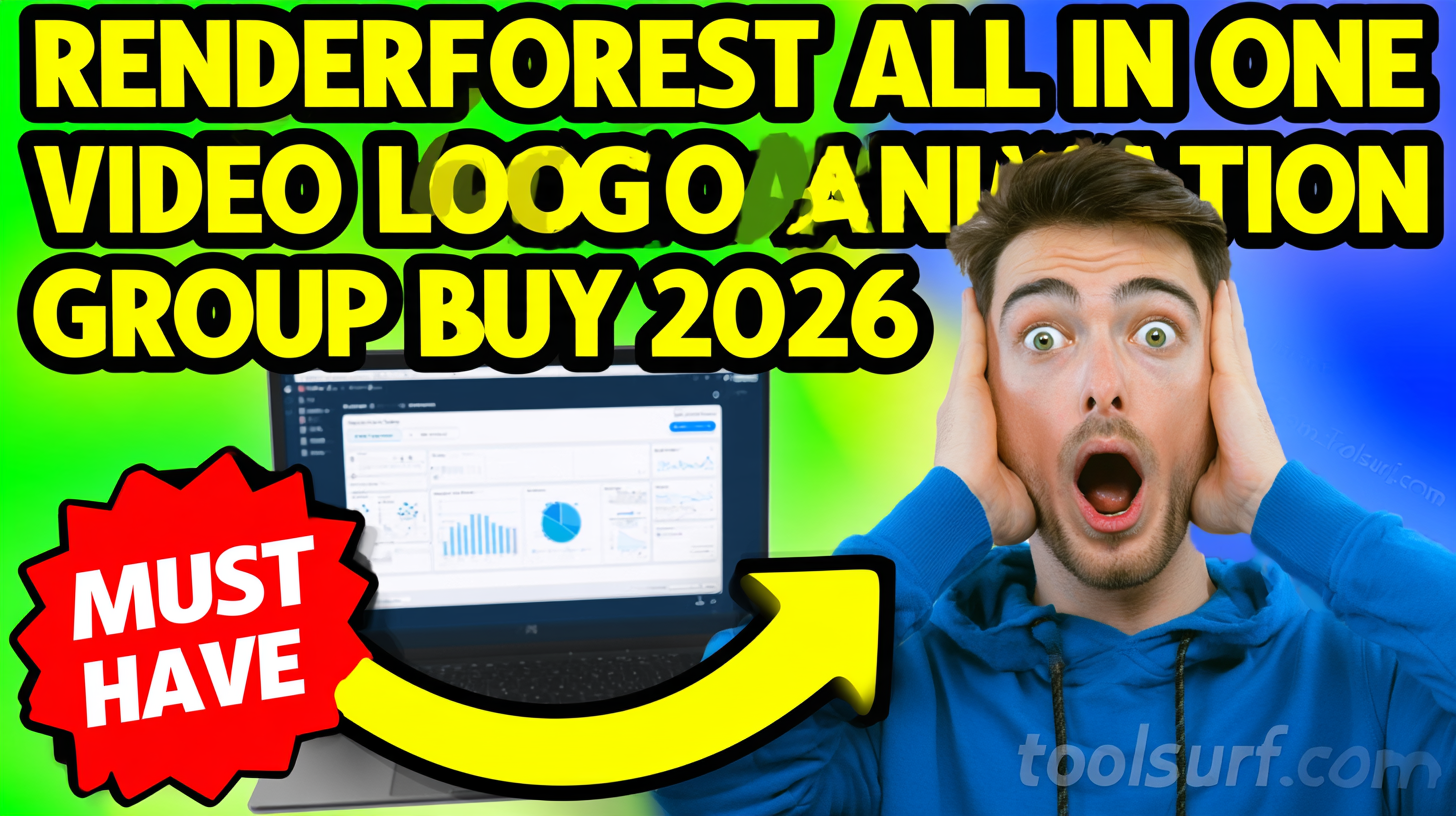 YouTube thumbnail style blog featured image, 16:9 landscape. Large bold yellow blocky text with blac