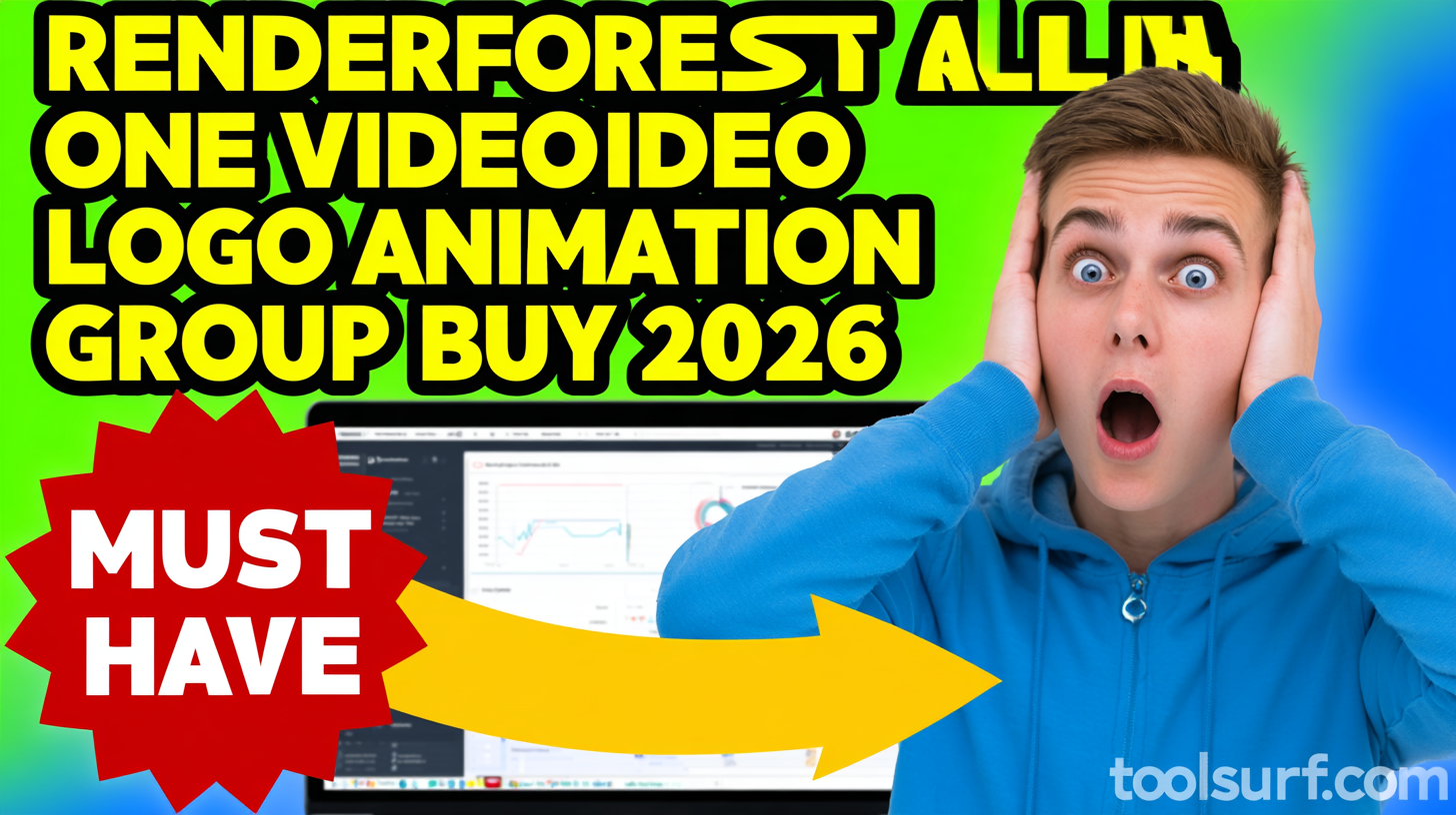 YouTube thumbnail style blog featured image, 16:9 landscape. Large bold yellow blocky text with blac
