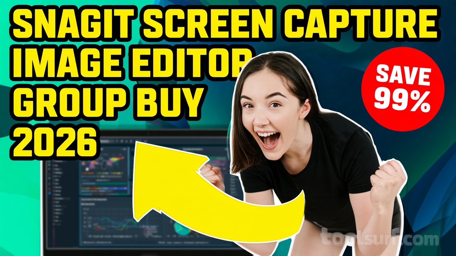 YouTube thumbnail style blog featured image, 16:9 landscape. Large bold yellow blocky text with blac